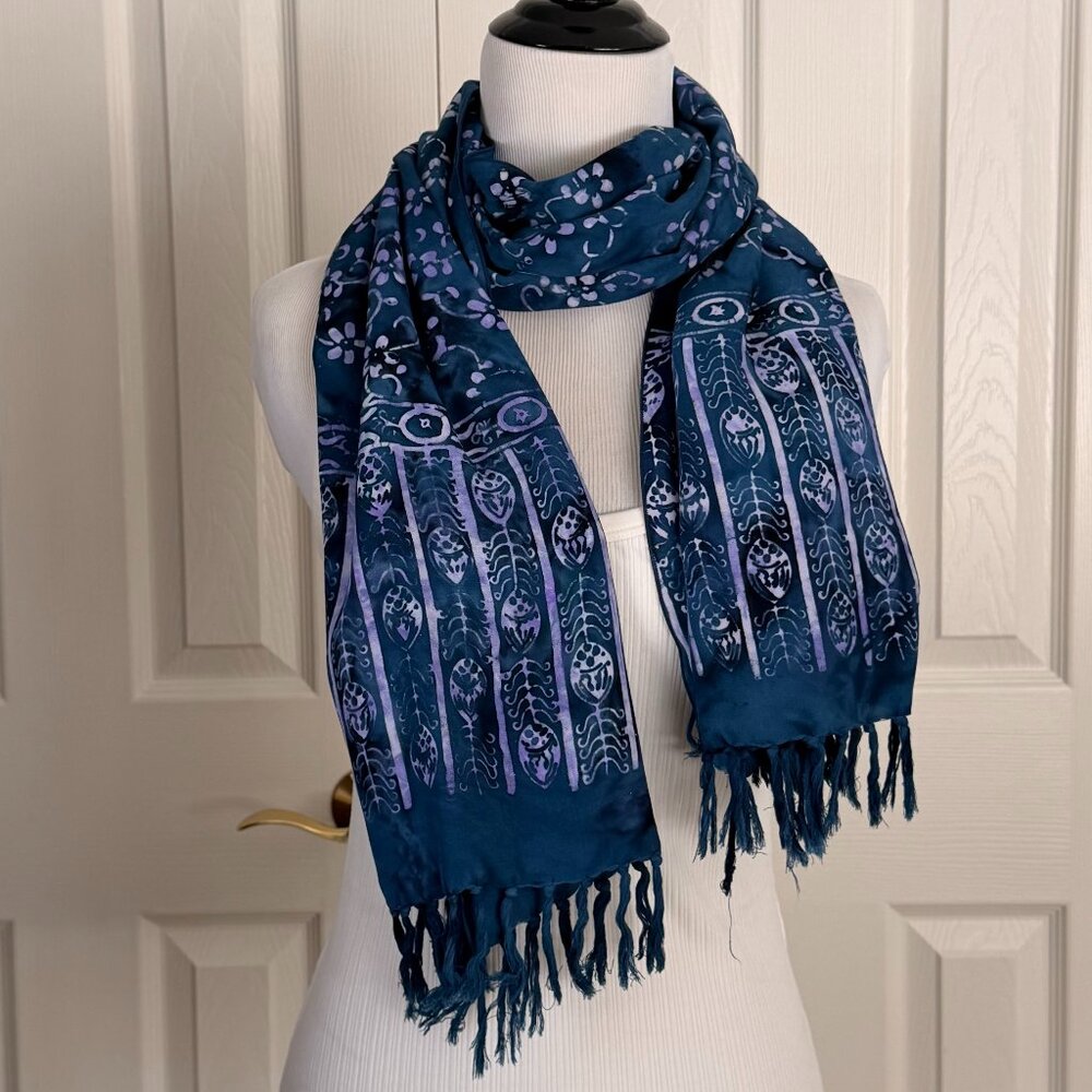 Bluehand Batik Women's Scarf | OS | 100% Rayon